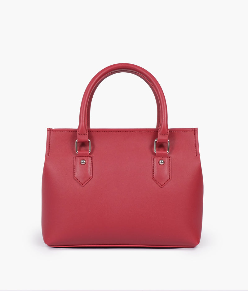 Red small satchel bag