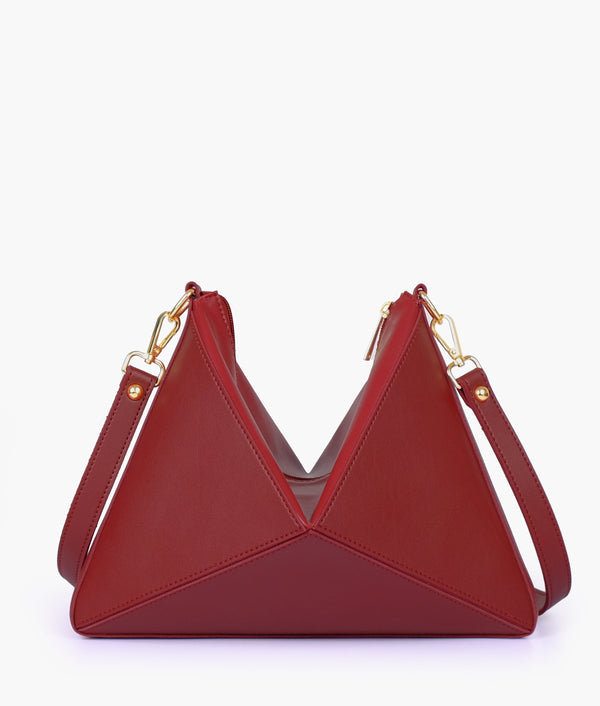Red triangle flex bag
