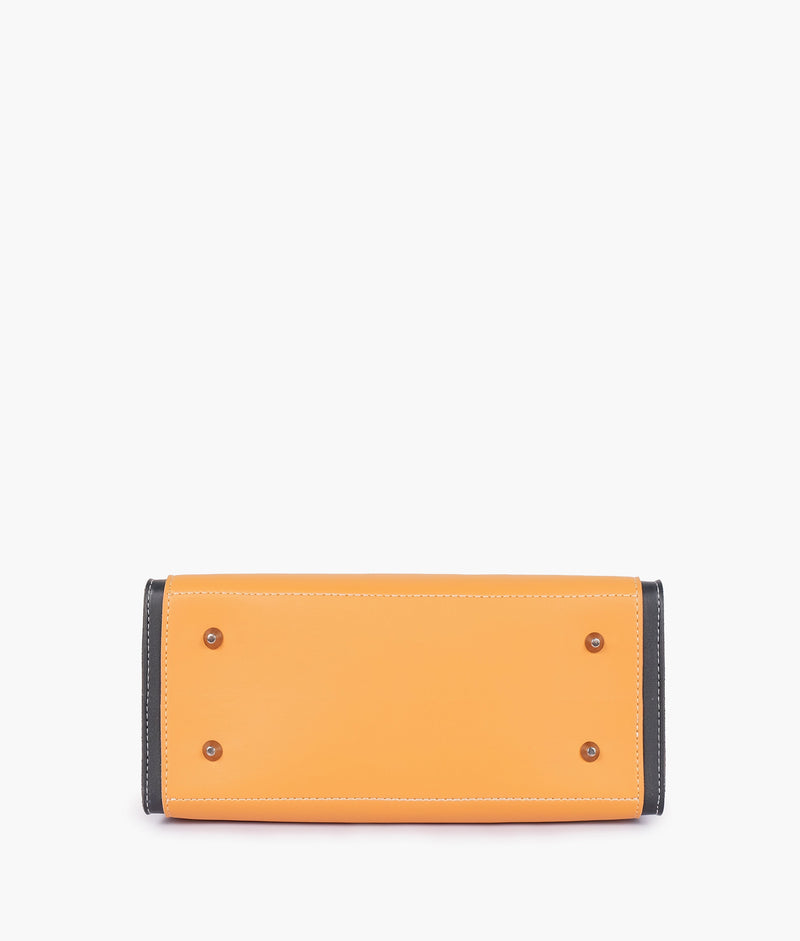 Mustard vintage handbag